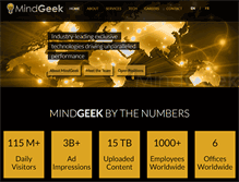 Tablet Screenshot of mindgeek.com